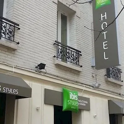 Ibis Styles Crimée La 3* Parigi